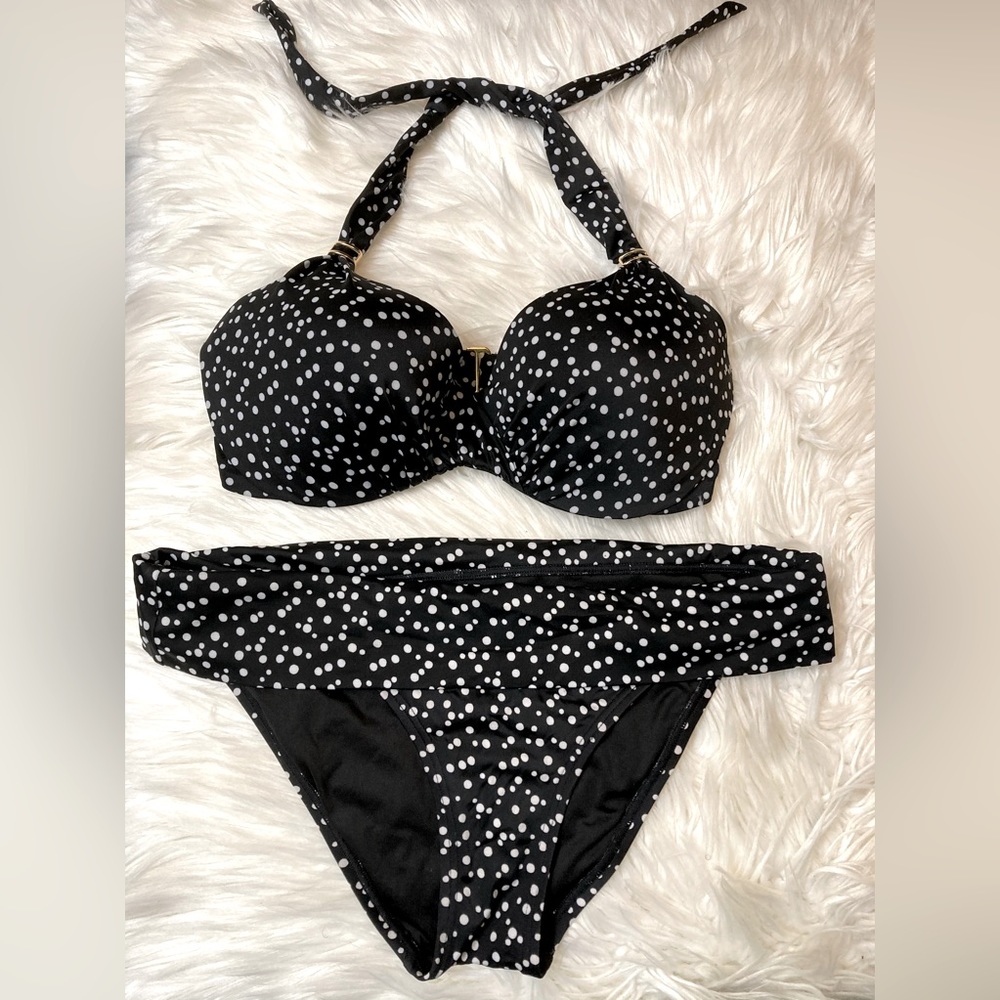 Victoria’s Secret Push Up Polka Dot Bikini